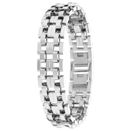 Invicta Men's Bracelet - Elements Silver Tone Stainless Steel | 30338 ,