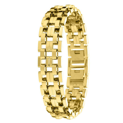 Invicta Men's Bracelet - Elements Yellow Gold Plated Stainless Steel | 30339 ,