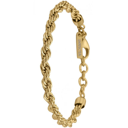 Invicta Men's Bracelet - Elements Yellow Gold Stainless Steel Lobster Clasp | 33974 ,