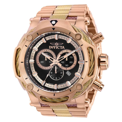Invicta Men's Chrono Watch - Bolt Two Tone Rose Gold and Yellow Gold Bracelet | 37035 ,