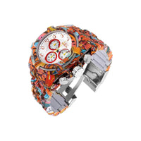 Invicta Men's Chrono Watch - Bolt Zeus Silver Tone Dial Aqua Plating Bracelet | 32416 ,