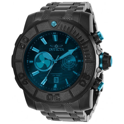 Invicta Men's Chrono Watch - Coalition Forces Black and Blue Dial Bracelet | 29936 ,