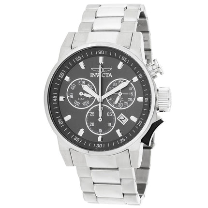 Invicta Men's Chrono Watch - I-Force Gunmetal Dial Stainless Steel Bracelet | 31632 ,
