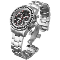 Invicta Men's Chrono Watch - Jason Taylor Black Carbon Fiber Dial Bracelet | 23300 ,
