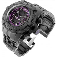 Invicta Men's Chrono Watch - Marvel Black Panther Gunmetal and Black Steel | 35166 ,