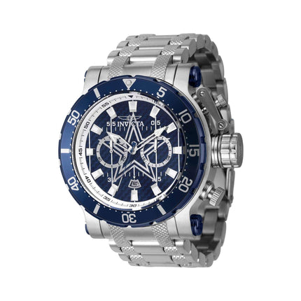Invicta Men's Chrono Watch - NFL Dallas Cowboys Blue and White Bezel Bracelet | 41569 ,