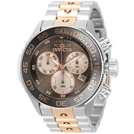 Invicta Men's Chrono Watch - Pro Diver Gunmetal and Silver Tone Dial Bracelet | 31800 ,