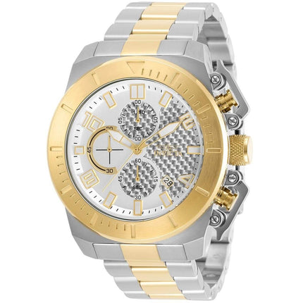 Invicta Men's Chrono Watch - Pro Diver Yellow Gold Bezel Two Tone Bracelet | 30759 ,