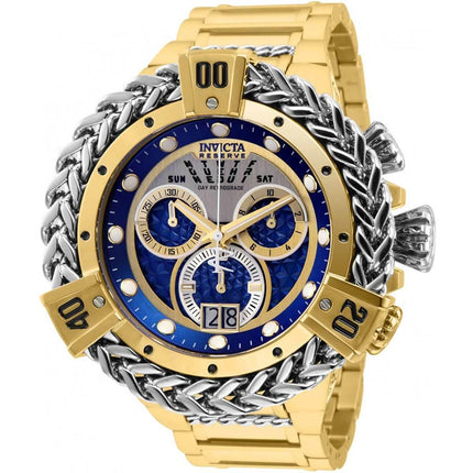 Invicta Men's Chrono Watch - Reserve Bolt TT Silver and Yellow Gold Bracelet | 31782 ,