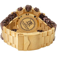 Invicta Men's Chrono Watch - Reserve Gladiator Brown and Yellow Gold Bracelet | 36624 ,
