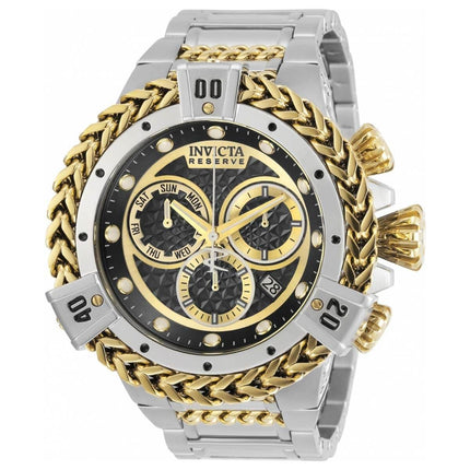 Invicta Men's Chrono Watch - Reserve Hercules Gold Tone and Gunmetal Dial | 30542 ,