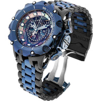 Invicta Men's Chrono Watch - Reserve Venom MOP Dial Black/Dark Blue Bracelet | 31726 ,
