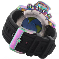 Invicta Men's Chrono Watch - Sea Hunter White Mother of Pearl Dial Black Strap | 26415 ,