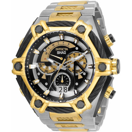Invicta Men's Chrono Watch - Shaq Quartz Two Tone Stainless Steel Bracelet | 33683 ,