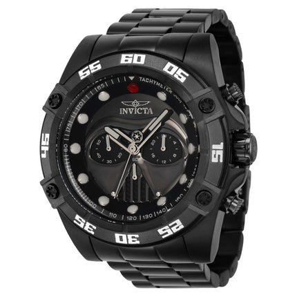 Invicta Men's Chrono Watch - Star Wars Darth Vader Grey, Black Dial Bracelet | 40079 ,