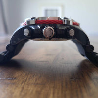 Invicta Men's Chrono Watch - Star Wars Kylo Ren Silver Tone and Black Dial | 40089 ,