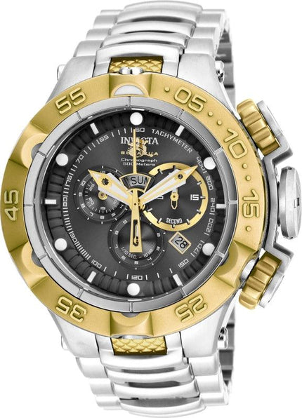 Invicta Men's Chrono Watch - Subaqua NOMA V Gunmetal Dial Two Tone Bracelet | 15924 ,