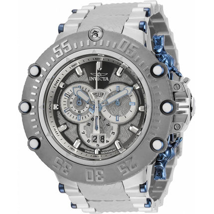 Invicta Men's Chrono Watch - Subaqua Noma VII Silver Tone and Gunmetal Dial | 32114 ,