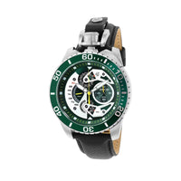 Invicta Men's Chronograph Pocket Watch - Pro Diver Silver Tone and Green Dial | 35438 ,