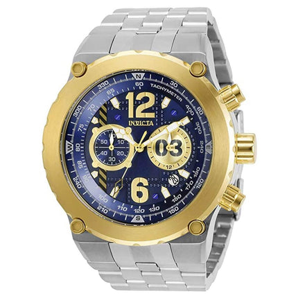 Invicta Men's Chronograph Watch - Aviator Quartz Blue and Gold Dial Bracelet | 31594 ,