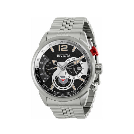 Invicta Men's Chronograph Watch - Aviator Quartz Blue and Silver Dial Steel | 39663 ,