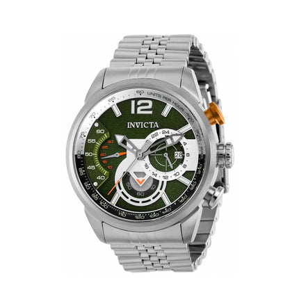 Invicta Men's Chronograph Watch - Aviator Quartz Stainless Steel Bracelet | 39664 ,