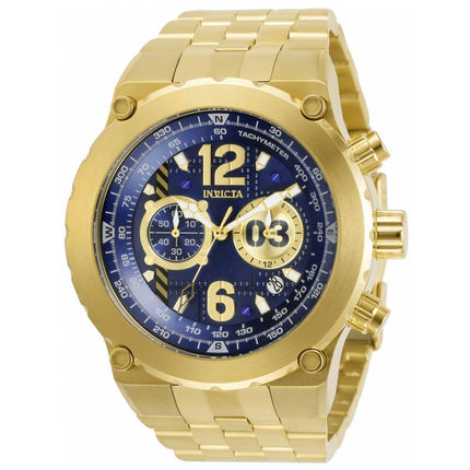 Invicta Men's Chronograph Watch - Aviator Quartz Yellow Gold Bracelet | 31595 ,