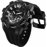 Invicta Men's Chronograph Watch - Bolt Black Dial Rotating Bezel Strap | 33183 ,