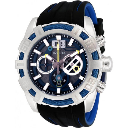 Invicta Men's Chronograph Watch - Bolt Blue and Transparent Dial Strap | 30297 ,