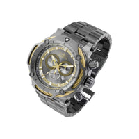 Invicta Men's Chronograph Watch - Bolt Khaki and Charcoal Dial Gunmetal Case | 37034 ,