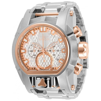 Invicta Men's Chronograph Watch - Bolt Quartz Rose Gold and Silver Dial | 31551 ,
