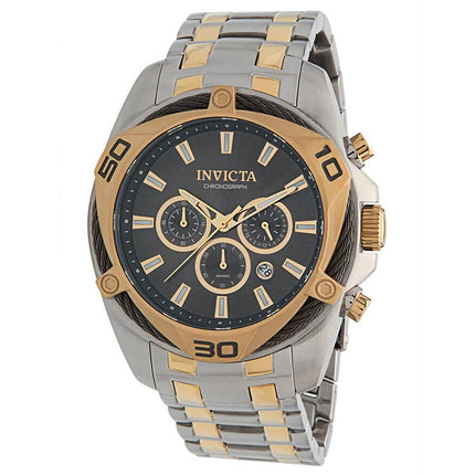 Invicta Men's Chronograph Watch - Bolt Two Tone Stainless Steel Bracelet | 34127 ,