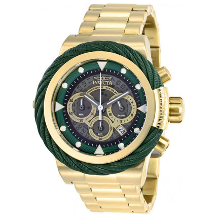 Invicta Men's Chronograph Watch - Bolt Yellow Gold Stainless Steel Bracelet | 27804 ,