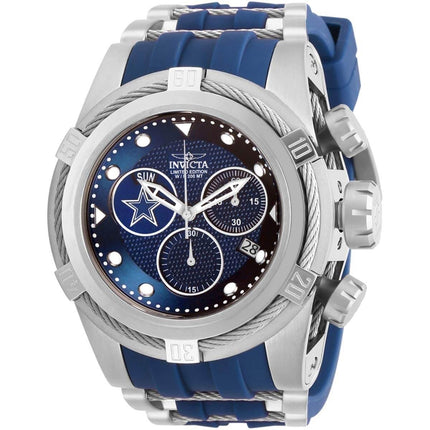 Invicta Men's Chronograph Watch - Bolt Zeus Navy Blue and Silver Strap | 30231 ,