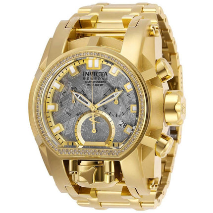 Invicta Men's Chronograph Watch - Bolt Zeus Reserve Yellow Gold Bracelet | 28414 ,