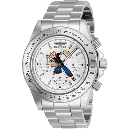 Invicta Men's Chronograph Watch - Character Collection White Dial Bracelet | 27411 ,