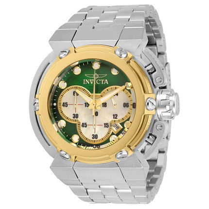 Invicta Men's Chronograph Watch - Coalition Forces Quartz Silver Bracelet | 30454 ,