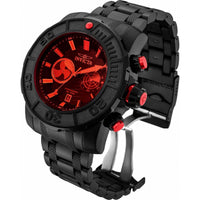 Invicta Men's Chronograph Watch - Coalition Forces Red Dial Black Bracelet | 29934 ,