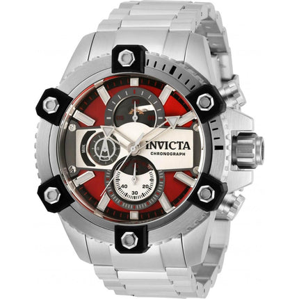 Invicta Men's Chronograph Watch - Coalition Forces Silver Bracelet | 31419 ,