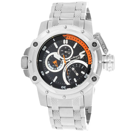 Invicta Men's Chronograph Watch - Coalition Forces Silver Tone Bracelet | 30378 ,