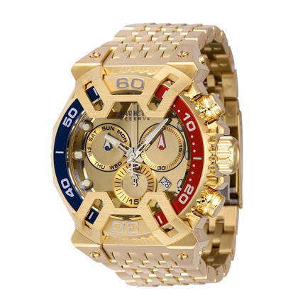 Invicta Men's Chronograph Watch - Coalition Forces X-Wing Gold Dial Bracelet | 42911 ,
