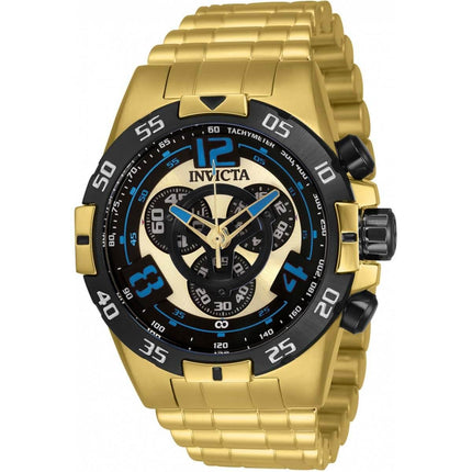 Invicta Men's Chronograph Watch - Corduba Quartz Yellow Gold Steel Bracelet | 34986 ,