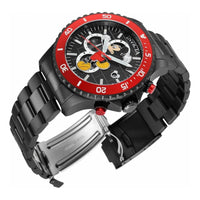 Invicta Men's Chronograph Watch - Disney Mickey Mouse Black Bracelet | 39522 ,