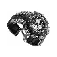 Invicta Men's Chronograph Watch - Gladiator Silver and Black Dial Bracelet | 34435 ,