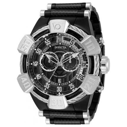 Invicta Men's Chronograph Watch - Jason Taylor Black Dial Bracelet | 32830 ,