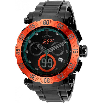 Invicta Men's Chronograph Watch - Jason Taylor Black Stainless Steel Bracelet | 32160 ,