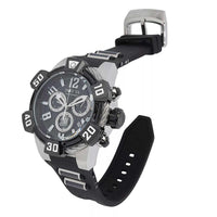Invicta Men's Chronograph Watch - Jason Taylor Quartz Black Dial Rubber Strap | 40441 ,