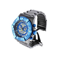 Invicta Men's Chronograph Watch - Luminary Quartz Charcoal Dial Blue Bezel | 38193 ,