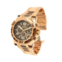 Invicta Men's Chronograph Watch - Mammoth Brown Glass Fiber Dial Bracelet | 38796 ,