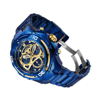Invicta Men's Chronograph Watch - Mammoth Day-Date Blue Dial Bracelet | 38090 ,